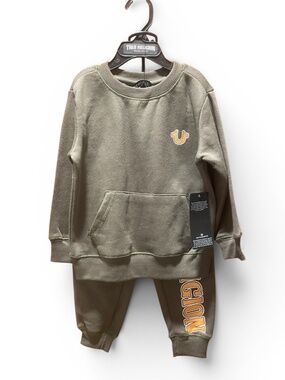 NWT True Religion Toddler Fleece Set 3T